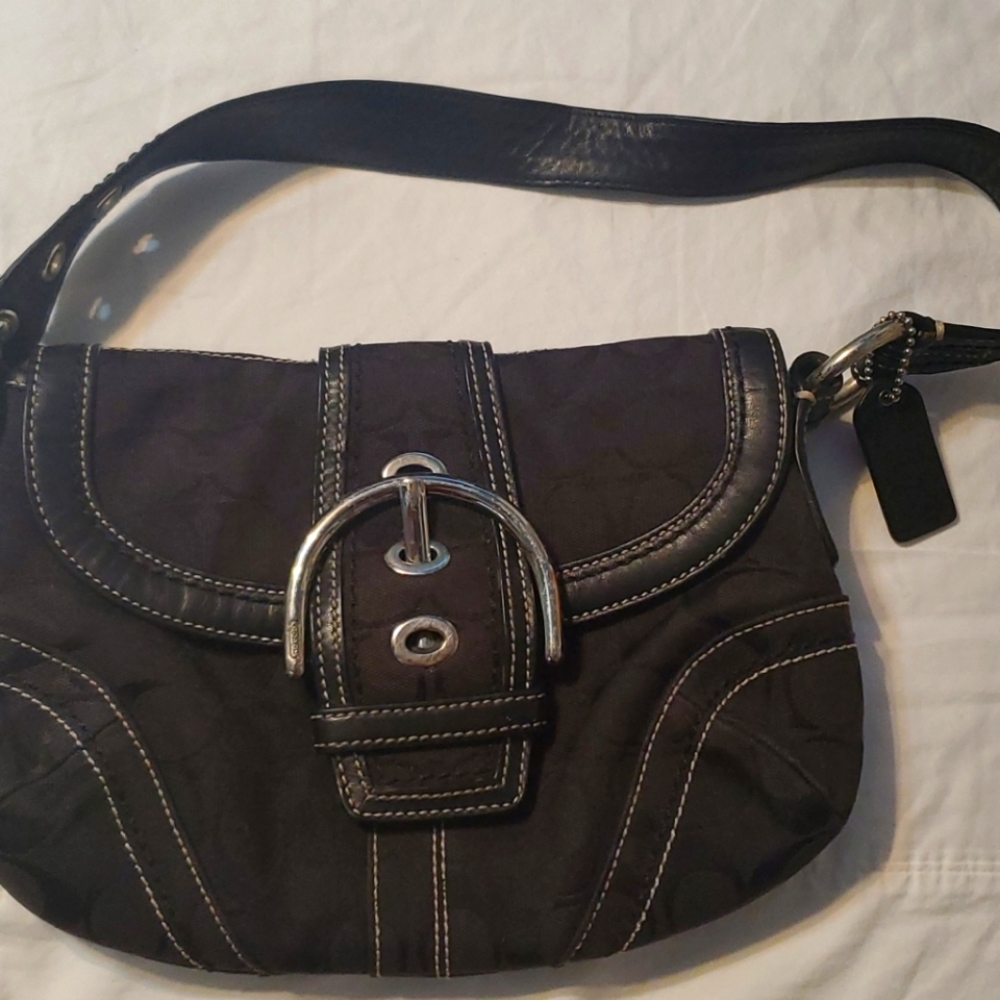 Coach black small purse